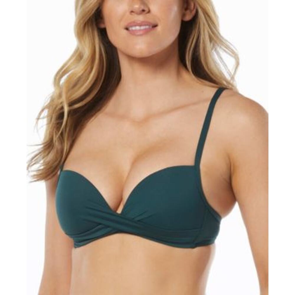 Vince Camuto Womens Draped Adjustable-Strap Green XS, NWT